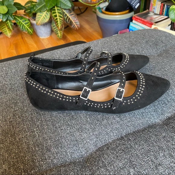 Mix No. 6 Black Flats - Picture 3 of 7